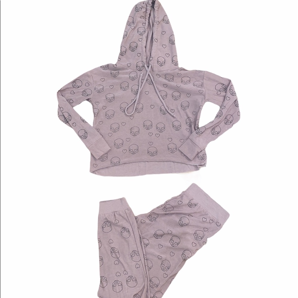 Chaser pink sweatsuit